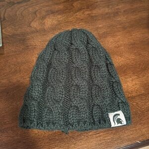 Michigan State University youth knit beanie